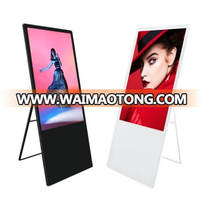 Point of sale battery portable display advertising screen digital poster